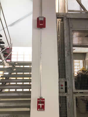 sistema deteccion incendios alarmas